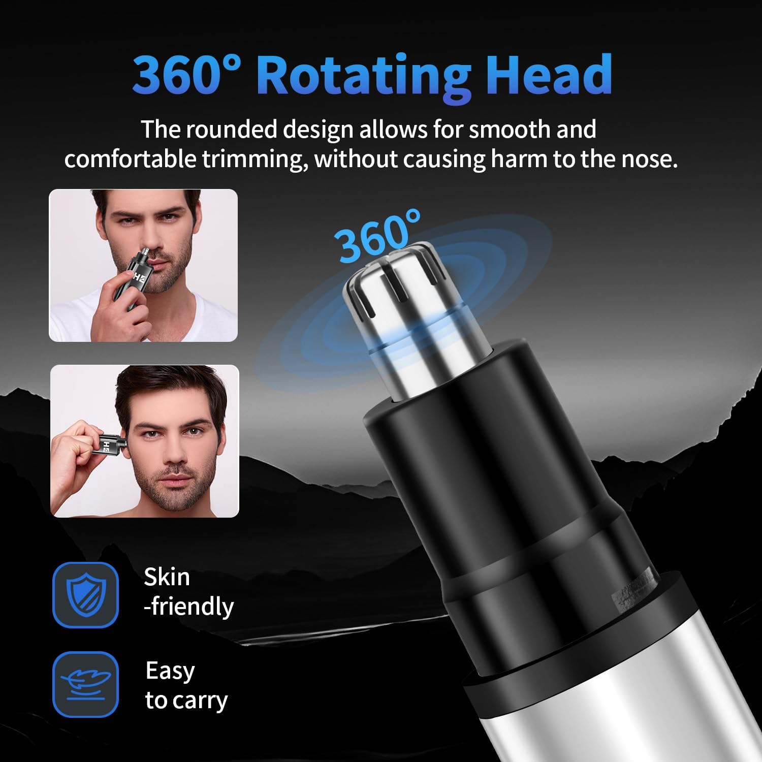 HIENA PRO Hair Clipper Set for Men, 4-in-1 Cordless Kit
