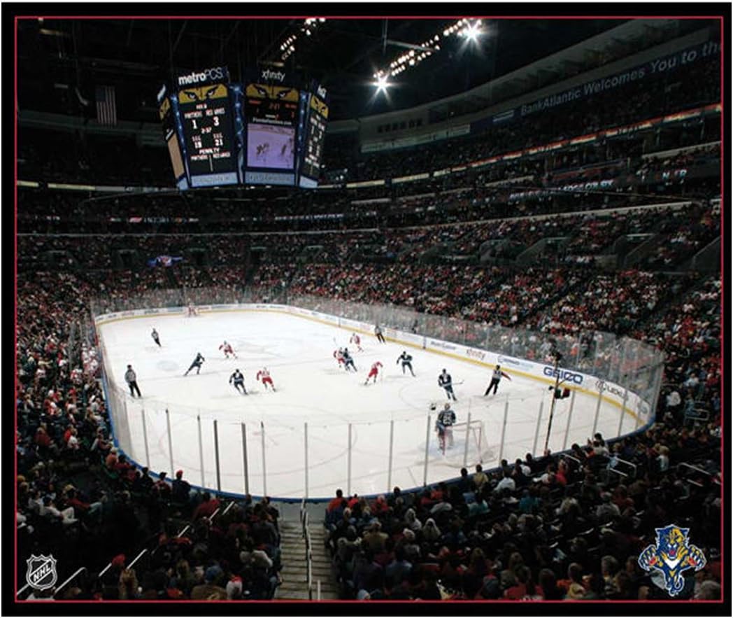 NHL Florida Panthers Arena 22x28 Canvas Art