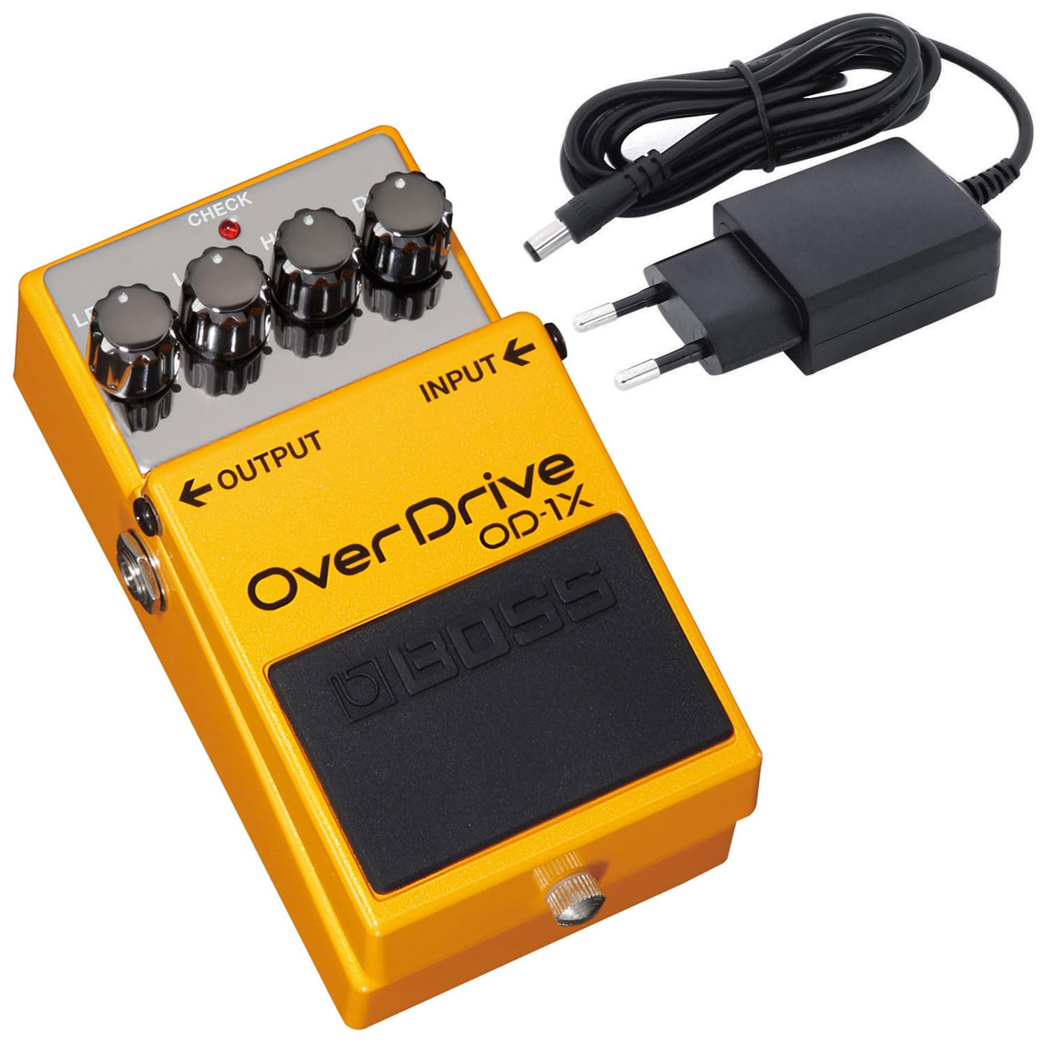 Boss OD-1X Overdrive - Pedal de distorsión y fuente de alimentación keepdrum