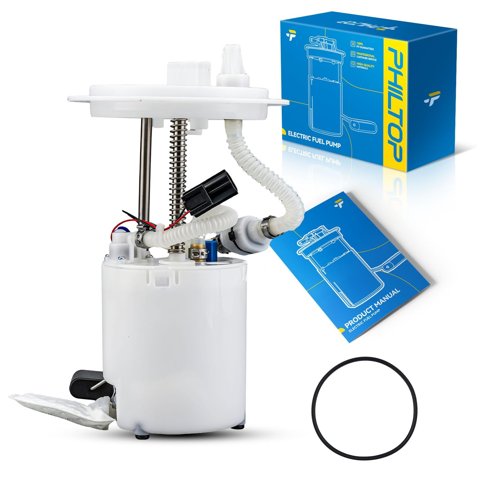 PHILTOP Electric Fuel Pump Assembly Fits for 2003-2008 Jaguar X-Type, FG1618