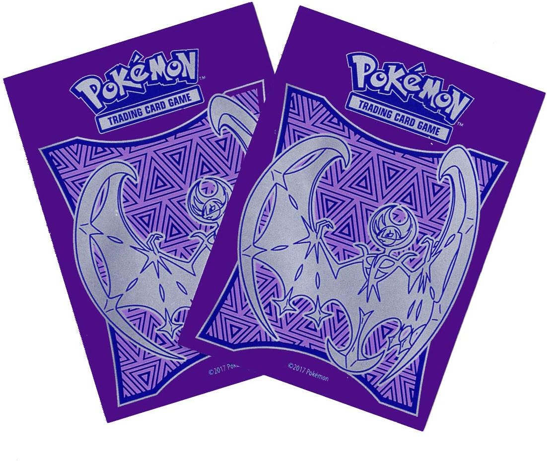 Sun Moon Lunala Official Card Sleeves - Tournament Legal - Pack of 65 Count - Elite Trainer Box Exclusive
