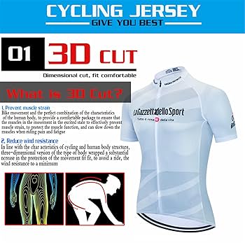 Set Abbigliamento Ciclismo Uomo - Maglia Manica Corta + Salopette Con Fondello In Gel 20D, Traspirante Ed Elastico - Foto 9