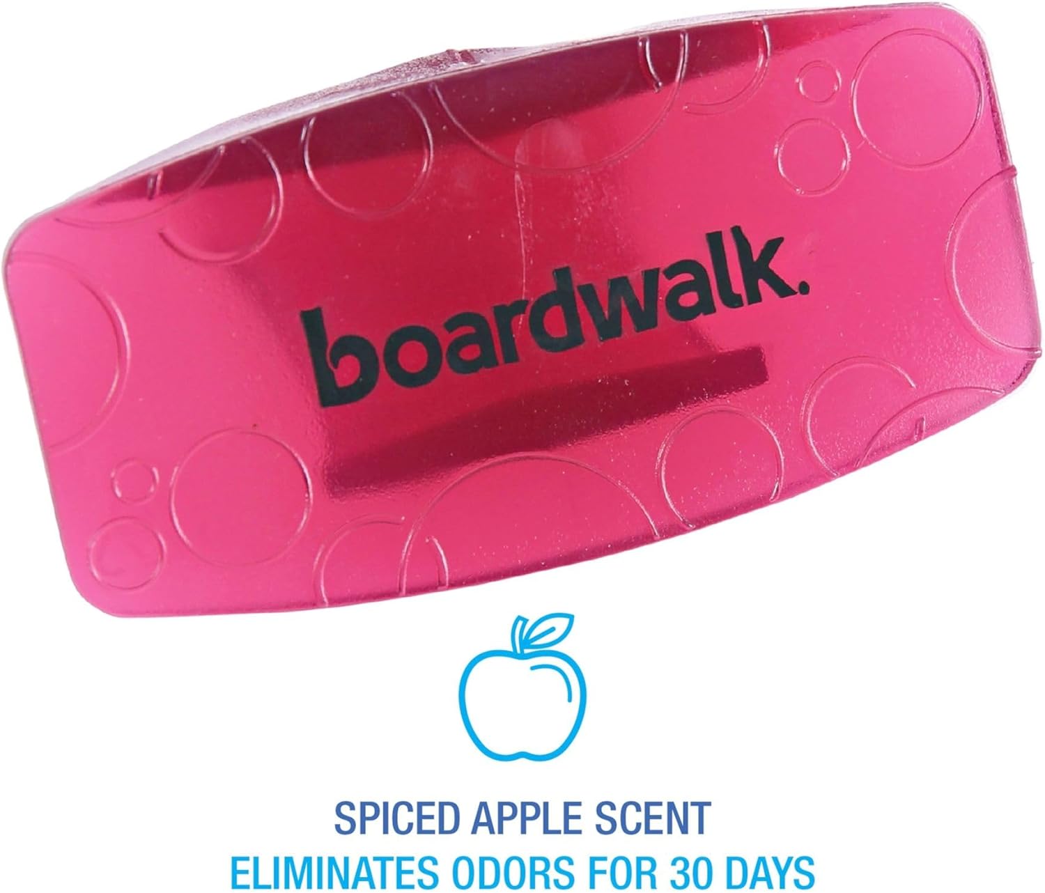 Boardwalk Toilet Bowl Clip On Deordorizer, Bathroom Air Freshener, Spiced Apple Scent, 12/Box
