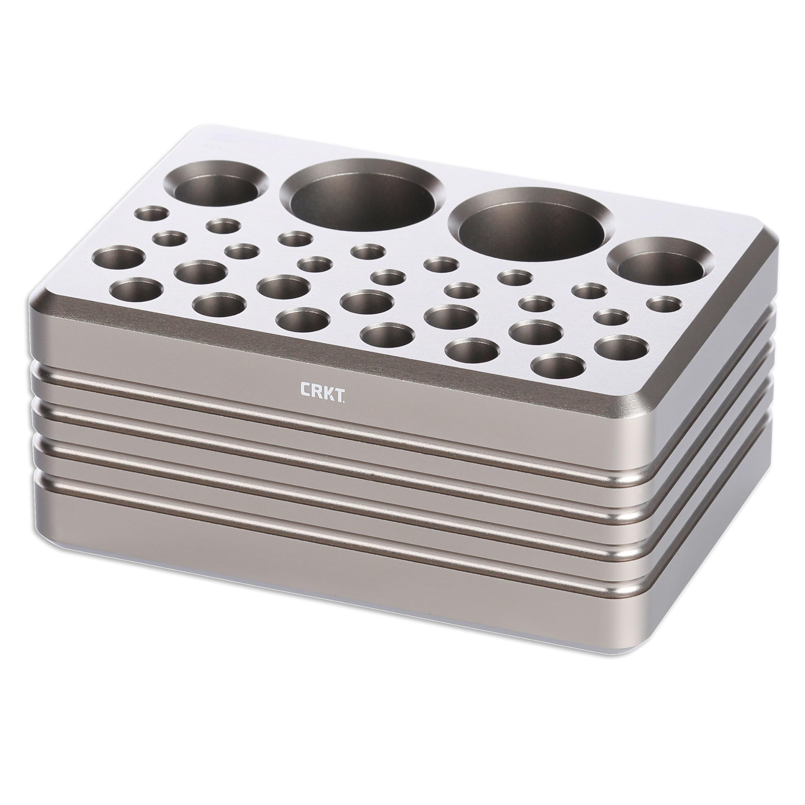 Soporte de destornillador CRKT 9916 de aluminio para mantener brocas siempre al alcance