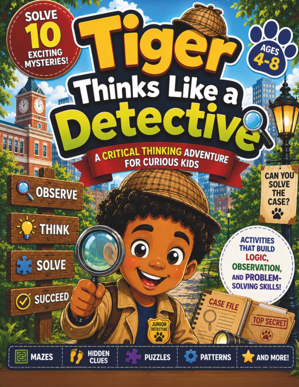 Tiger Thinks Like A Detective (Tiger's Learning Adventures)