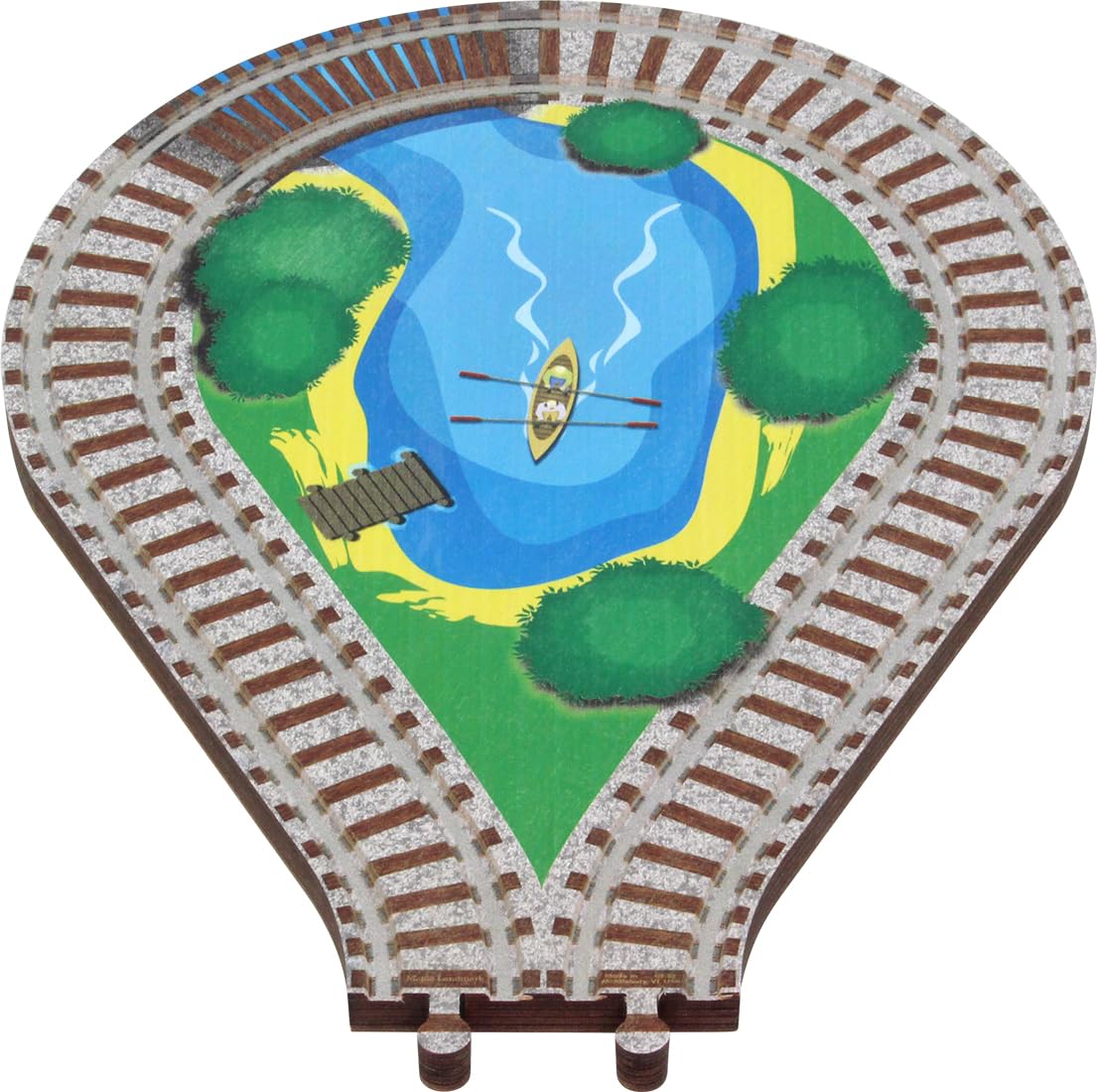 Mountain Spiral Railway, Double Return Loop - Made in USA