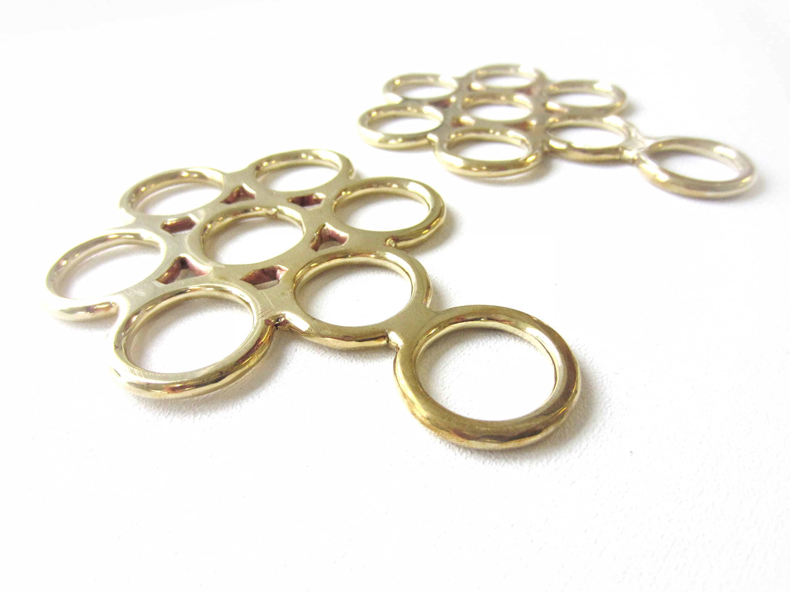 Set Gebisslose Zäumung Hackamore Flower Gold - Echt Schaffell