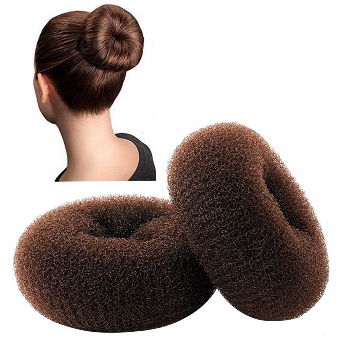 Amazon.com: ClothoBeauty Extra Large Ring Style Bun Shaper for