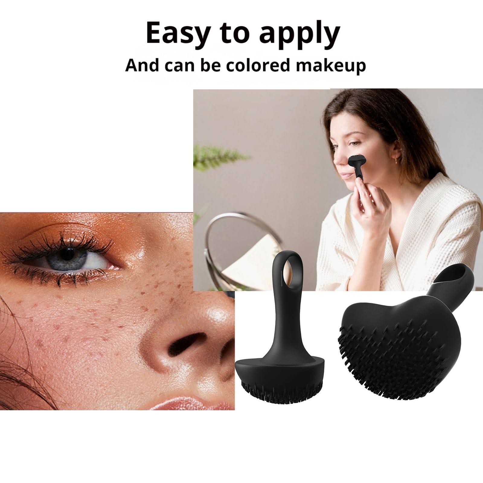 Silicone Freckles Stamping Tool Longwear Silicone Stamp Makeup Accessories For Women And Girls Quick Application