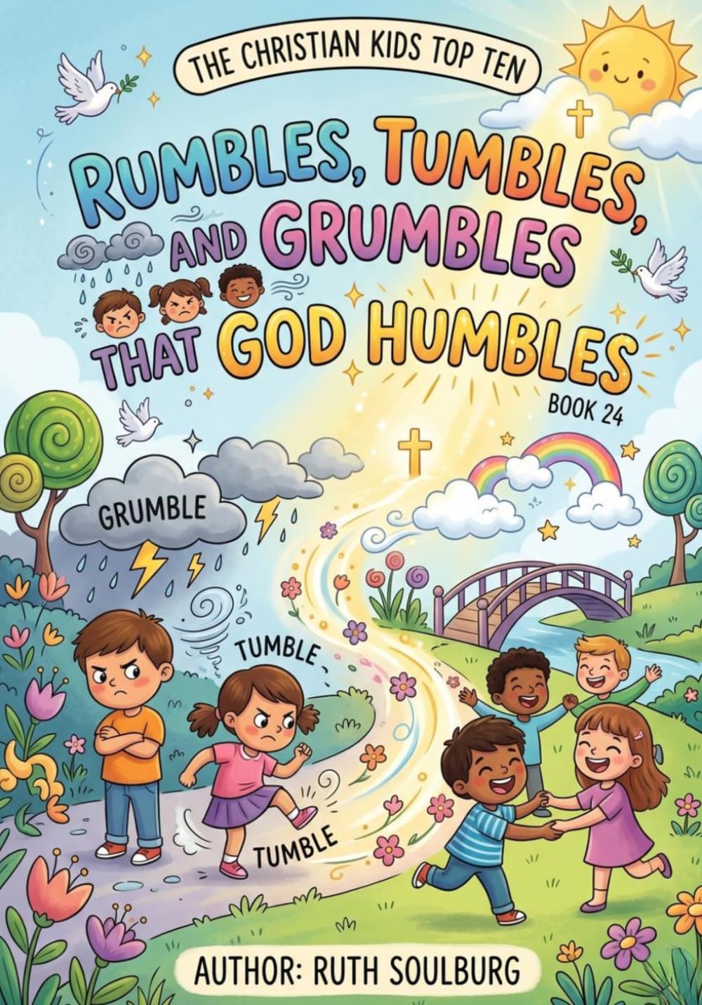 The Christian Kids Top Ten: Rumbles, Tumbles, and Grumbles That God Humbles – Book 24