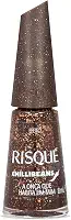 Esmalte Marrom Risqué & Chilli Beans A Onça que Habita em Mim Efeito 8ml
