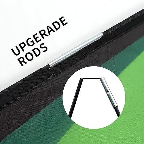 Miniatura 6 de Mint's Colorful Life Cometa Delta para niños y adultos, cometa extremadamente fácil de volar, la mejor cometa para principiantes