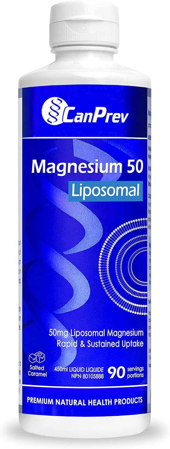 CanPrev Magnesium BisGlycinate 450ml Liquid 50mg Liposomal Liquid