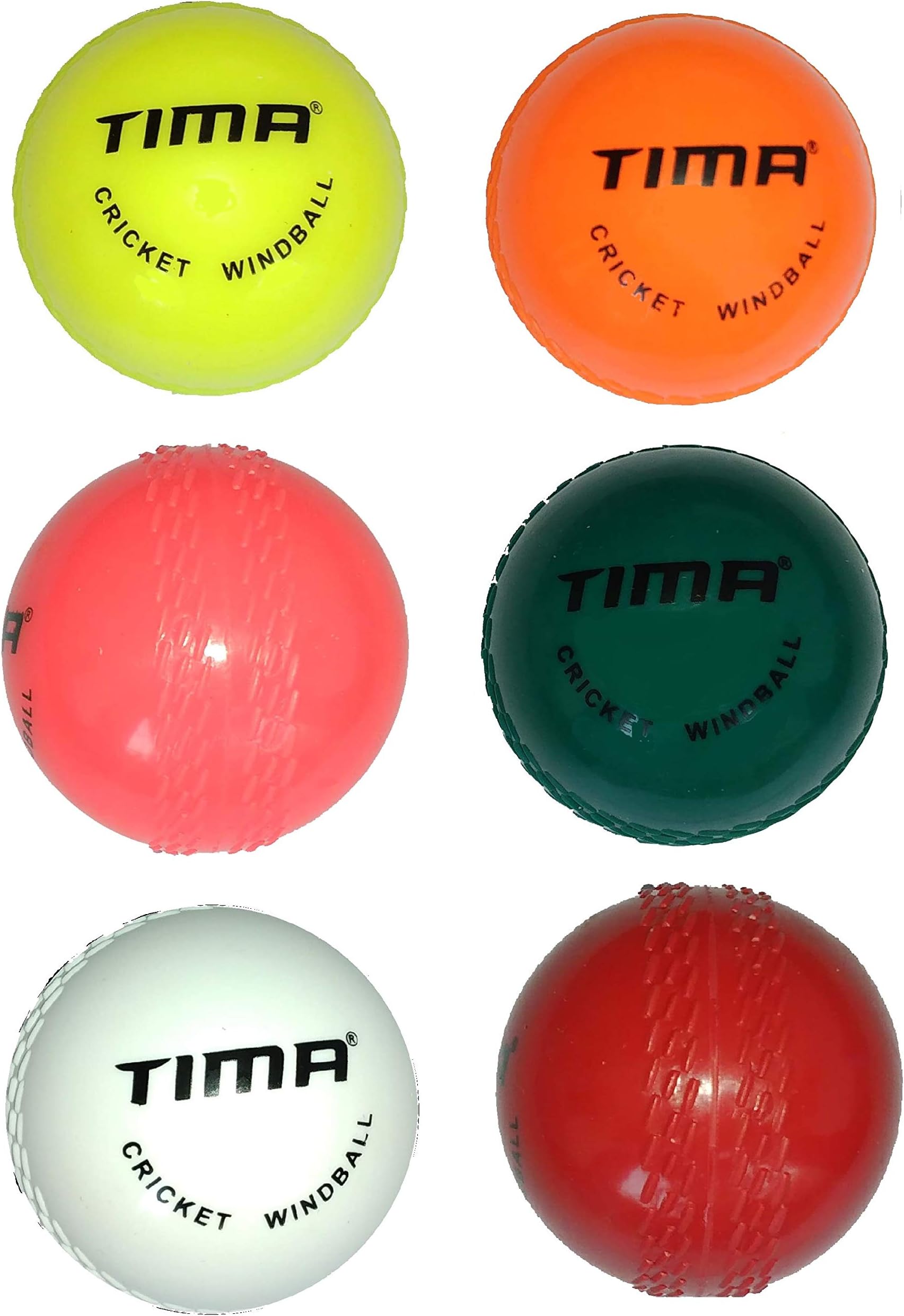 STRAUSS Synthetic Cricket Balls Model i10 Standard Size Pack of