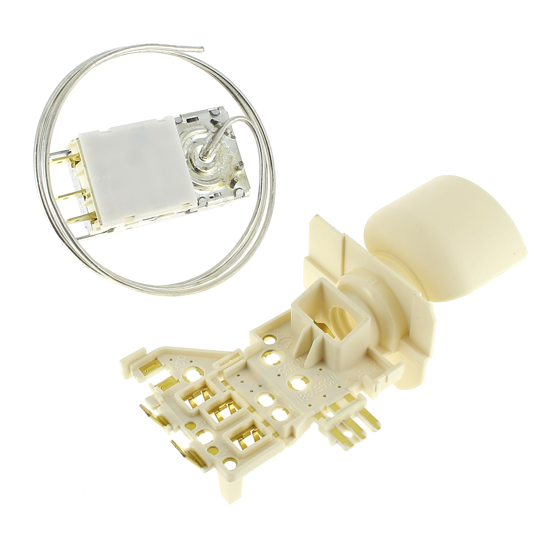 Termostato set di riparazione con portalampada Ranco K59-S1900/500 3 2 contatti Frigorifero 481228238231