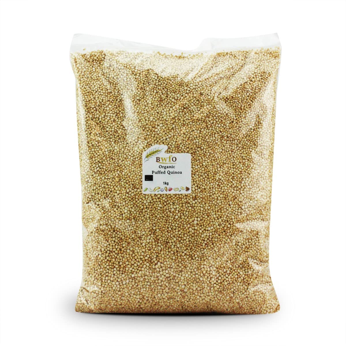 Organic Puffed Quinoa 1kg (BWFO)
