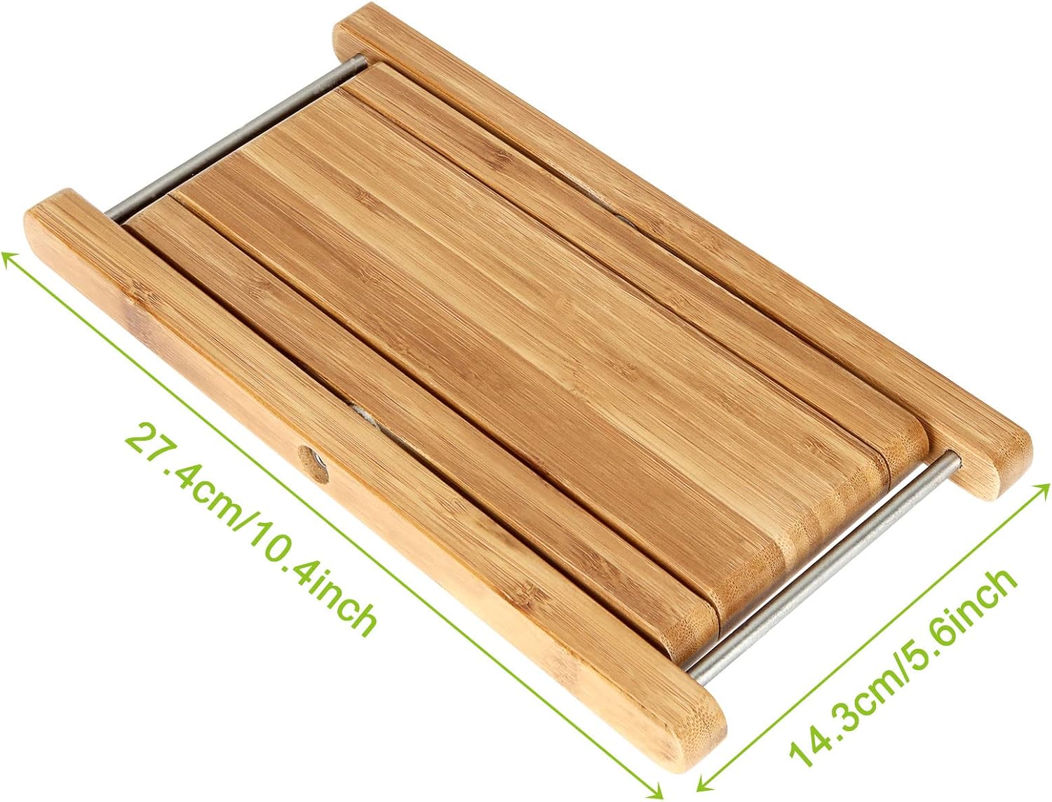 QTLCOHD 4 Gear Bamboo Guitar Foot Stool