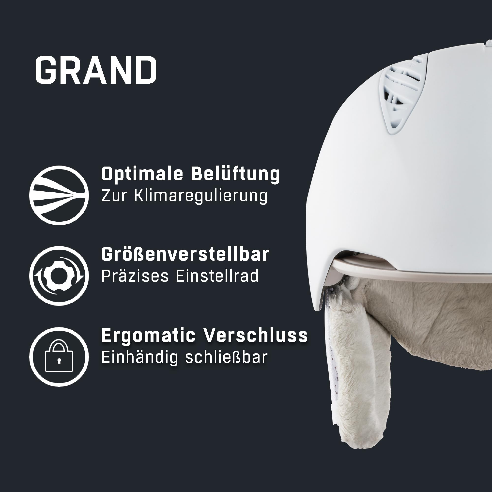 ALPINA Skihelm Grand