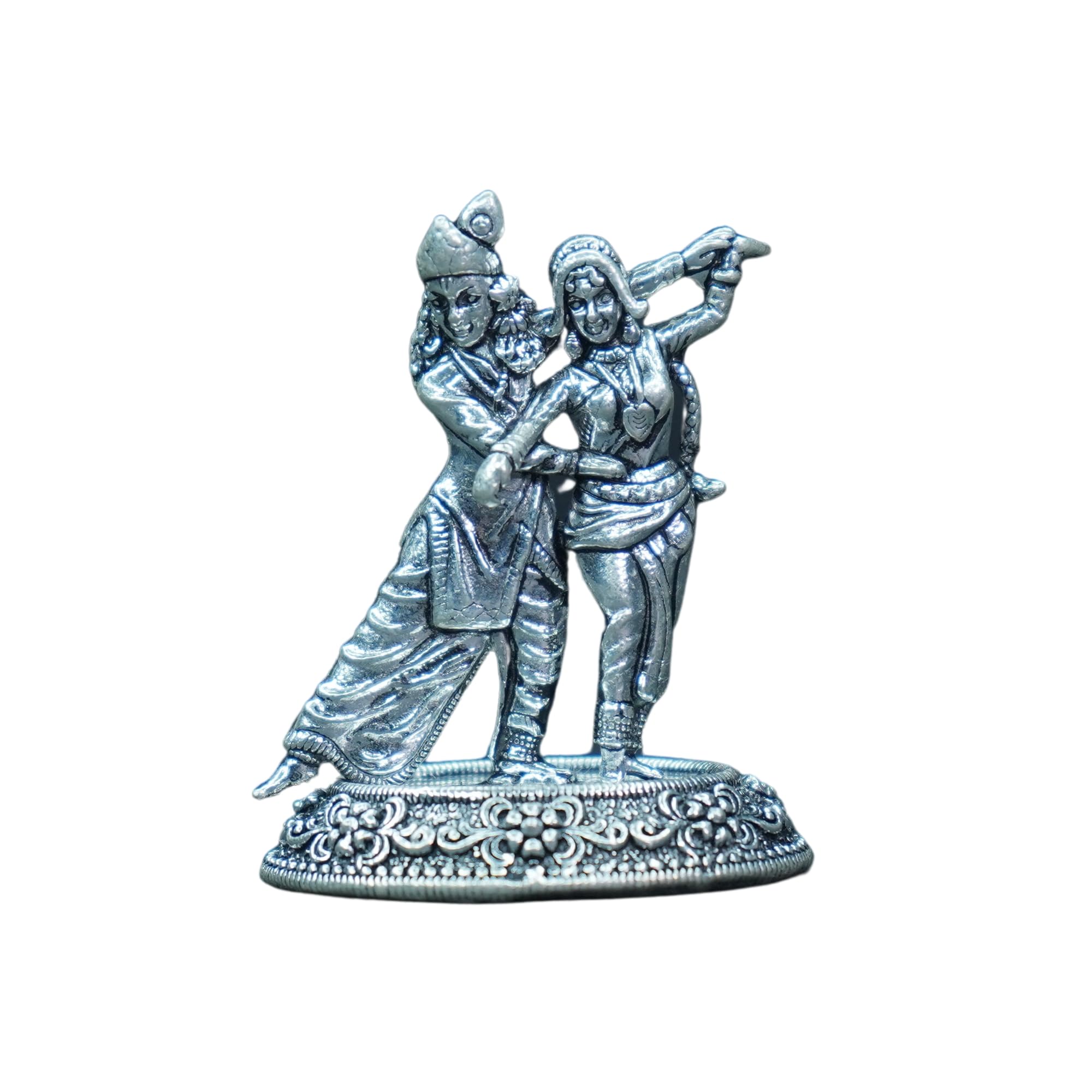 Pure Silver Antique Radha Krishn 25.25g