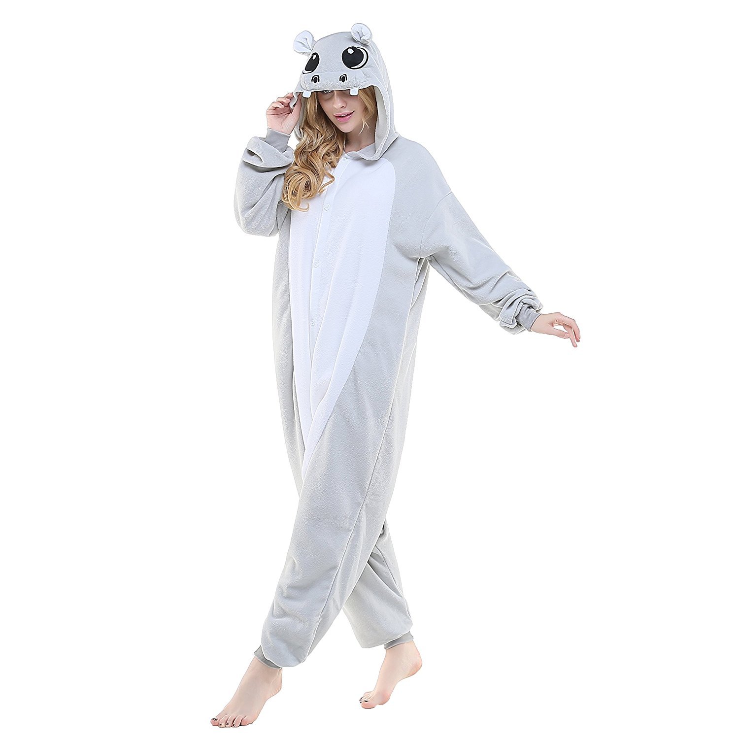 Pigiama Adulto Cosplay Animale Pyjamas Carnevale Onesies Pigiama Siamesi Abbigliamento Pagliaccetto Natale Tutina Unisex Gioco di Ruolo Monopezzi