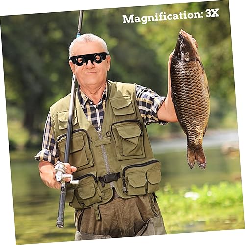 Vista 5 de Unomor 1pc Telescope Binoculares Mini Binoculars Travel Binoculars Bunoculars Small Binocular Outdoor Use Binocular Compact Binocular Fishing Pocket