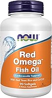 Vista 8 de NOW Suplementos, Red Omega™ con CoQ10 30 mg y Aceite de Pescado Omega-3, Apoyo Cardiovascular*, 180 cápsulas blandas