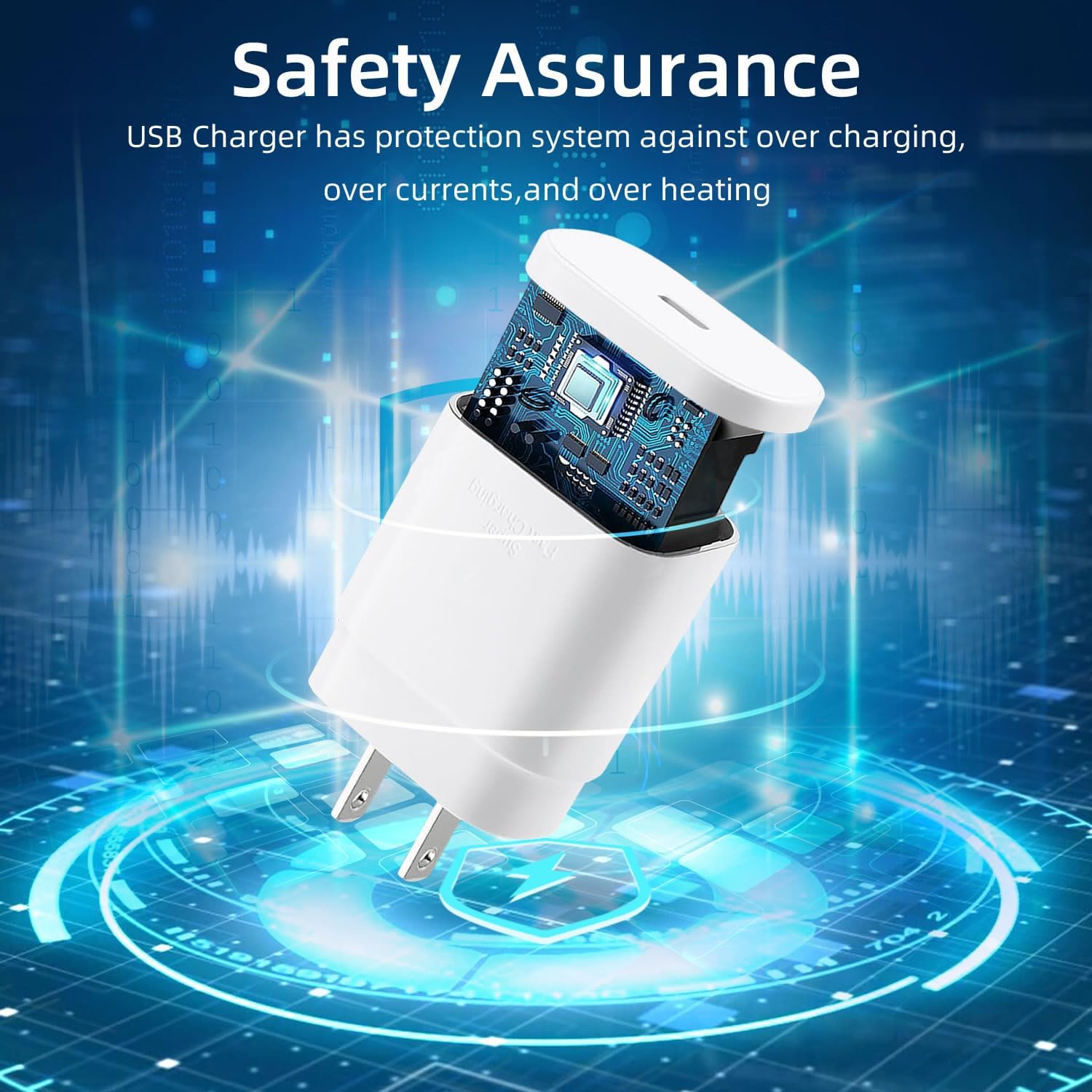 30W USB Type C Charger Block, Fast Charging USBC Power Adapter for iPhone 17 16 16e 15 Pro Max Air /14 13 12 11 / iPad/mini/AirPod/Samsung Galaxy S25 S24 Ultra S23 S22 S21, Wall Charge Plug, 2 Pack
