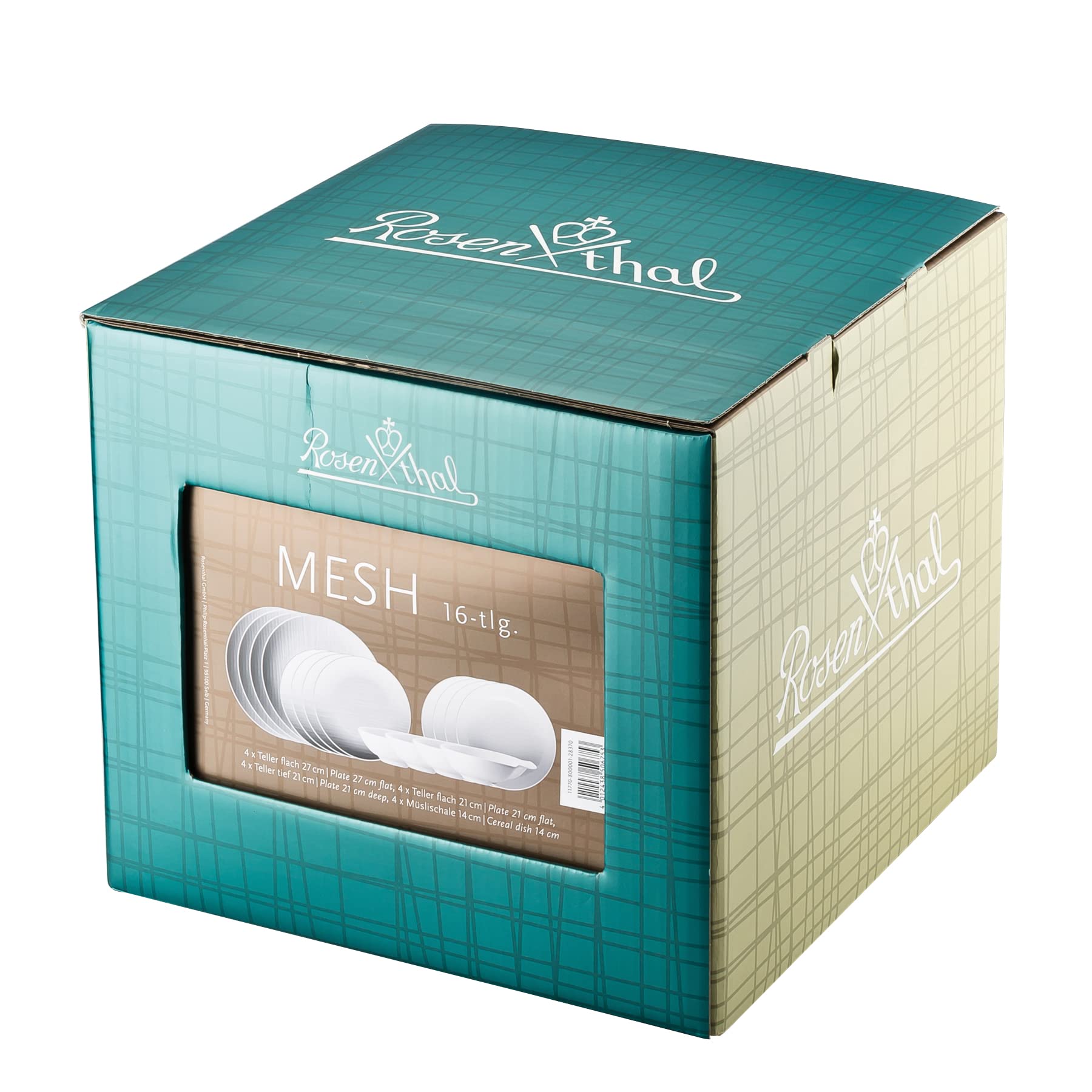 Rosenthal 11770-800001-13324 Mesh kom, 24 cm, 2,30 L, wit