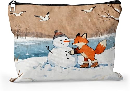 Miniatura 20 de Cafl Bolsa de maquillaje para viajes, artículos esenciales para organizar joyas, bolsa de cosméticos para el cuidado de la piel, neceser