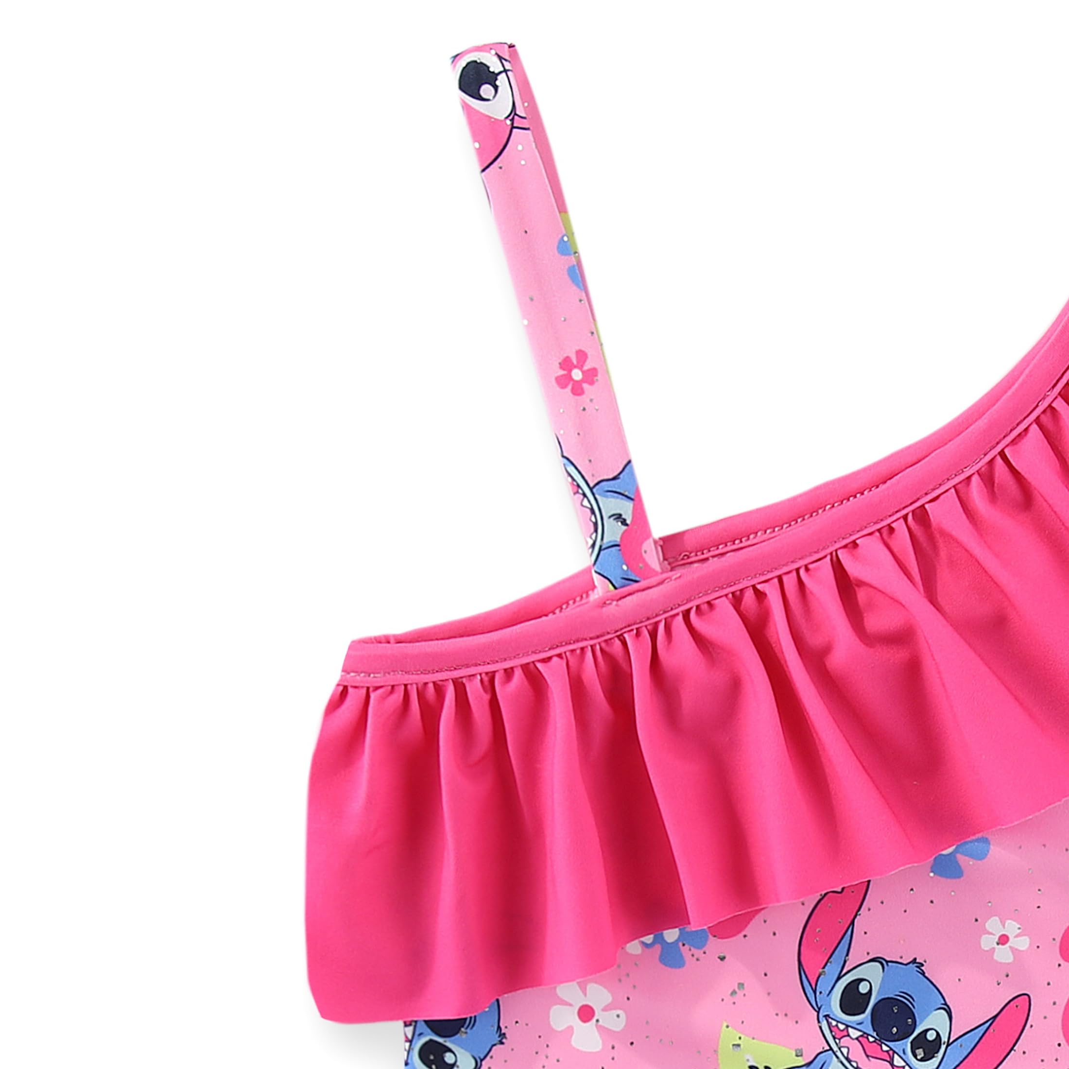 Disney Lilo & Stitch Maillot de bain une pièce UPF 50+ pour grandes enfants