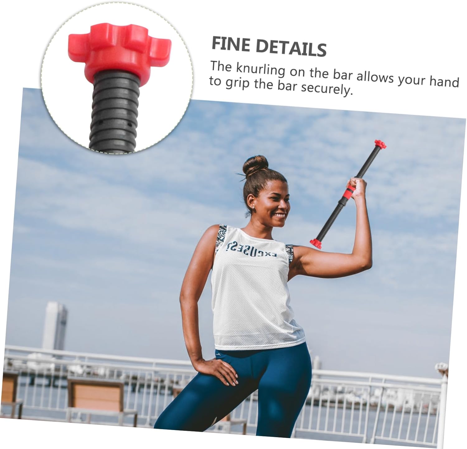 Dumbbell Grip 50cm Dumbbell Bars Gym Clips Weight Lifting Spinlock Collar Barbells Random