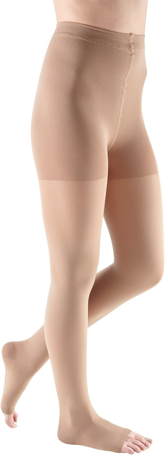 mediven comfort for women, 15-20 mmHg, Compression Pantyhose, Open Toe