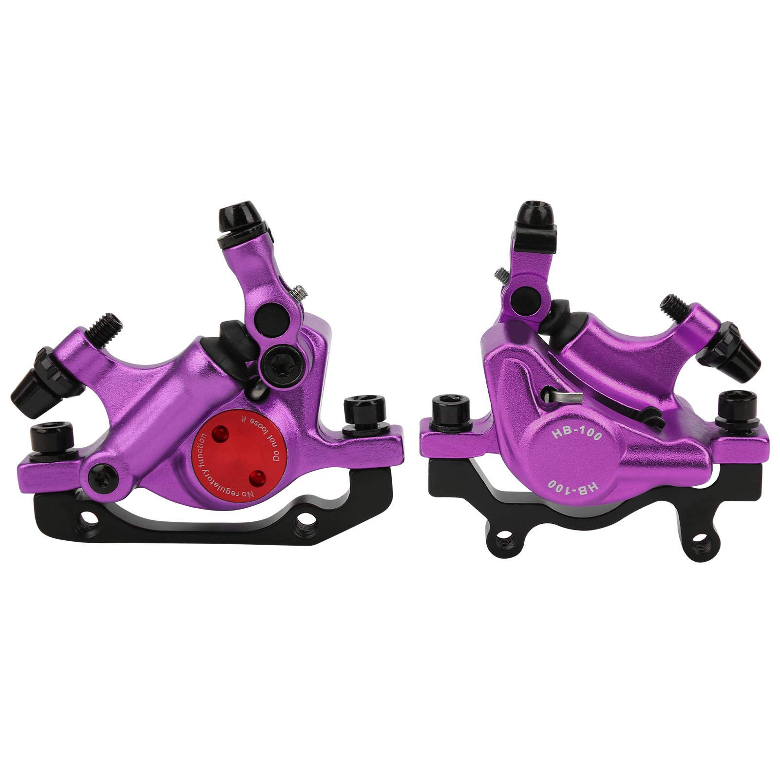 2 pièces en Alliage d'aluminium Dispositif de Frein à Disque de vélo de Montagne Accessoire de vélo Pliant système de Frein à Disque hydraulique Forte Force de freinage pour vélos