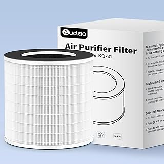 Original True HEPA Filter for KQ-31/KQ-31A,H13 360° 3-Stage Filtration,Removes Dust Pets Hair Smoke Odor and More,Air Cleaner for 99.99% Allergies