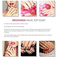 Vista 6 de Karma Organic Paquete de removedor de esmalte y capa base – Removedor de esmalte de uñas natural de soja lavanda (4 onzas líquidas) con capa