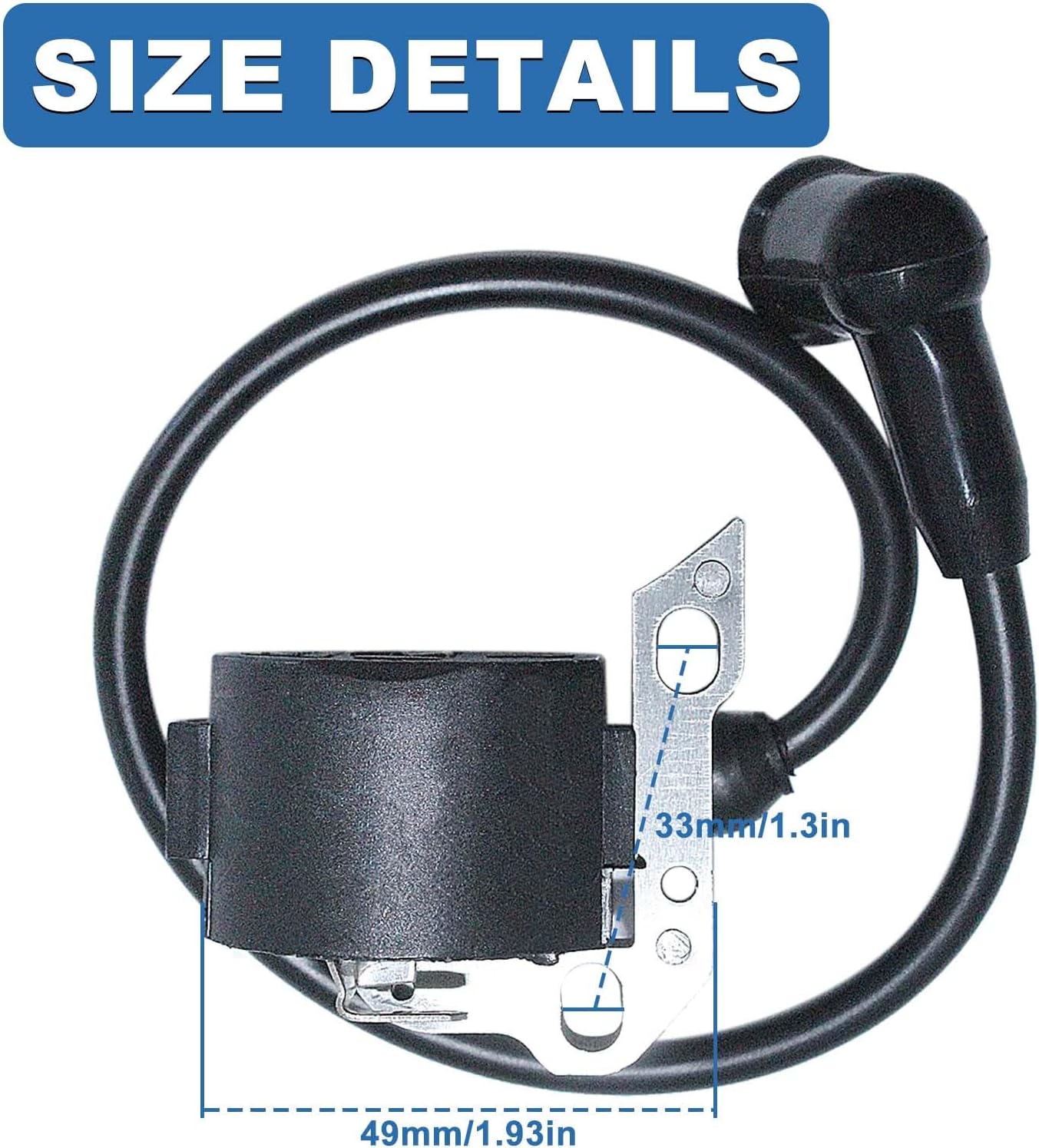 AUMEL Ignition Coil Spark Plug Repair Rebuild Kit For Stihl 015 015AV 015L Chainsaw 1114 404 3200