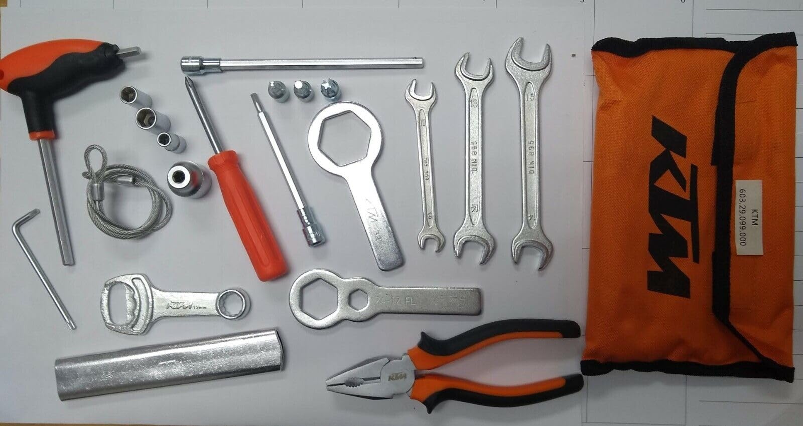 Amazon.com: NEW KTM TOOL KIT 950 990 1090 1190 1290 SUPER