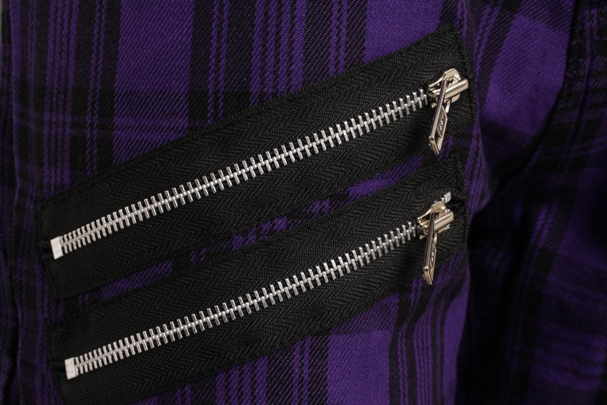 Ro Rox Unisex spodnie w kratę zwężane spodnie w kratę, emo punk, odzież gotycka dla mężczyzn i kobiet