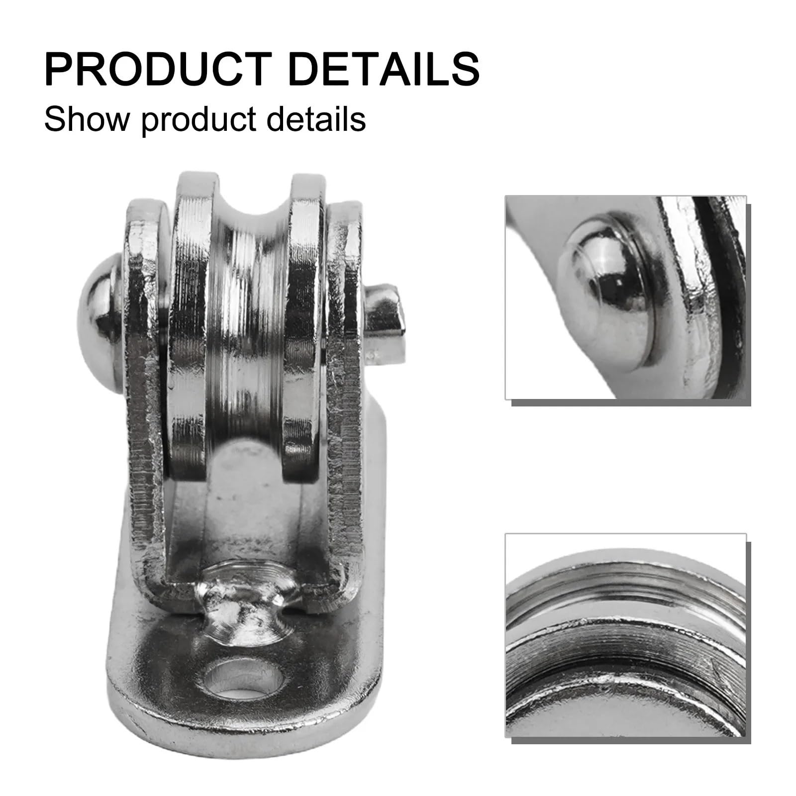 Polea Bloquear Práctica rueda polea Para ranura ruedas polea bloques rodillos ranura polea ruedas gimnasio puerta corredera acero inoxidable poleas de acero inoxidable(4PCS)
