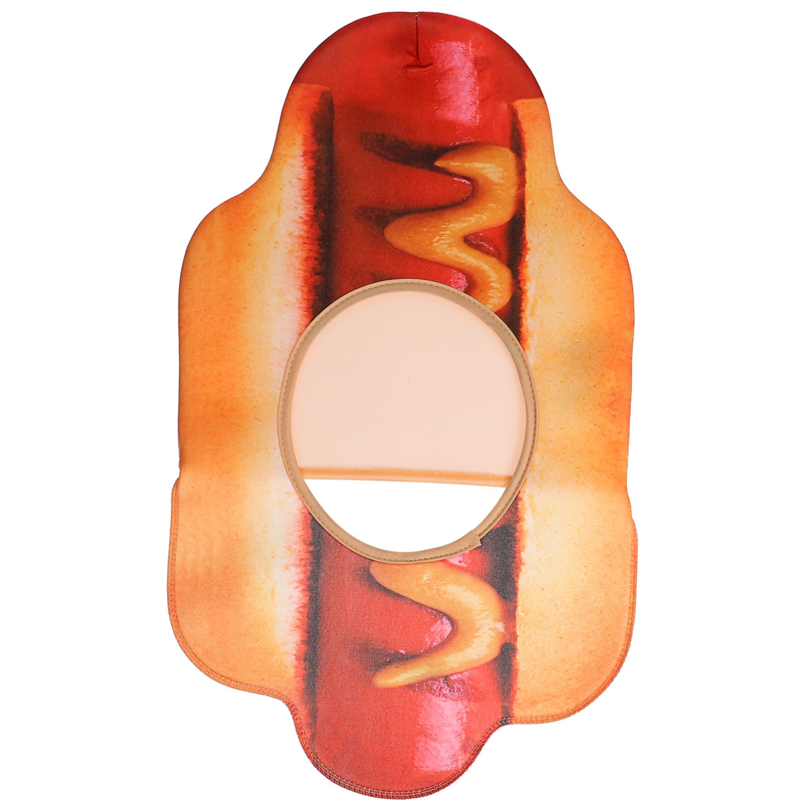 COLLBATH Gorro De Perrito Caliente Para Adultos Novedoso Gorro De Comida Accesorio Divertido Para Fiestas Diseño Cómodo De Poliéster