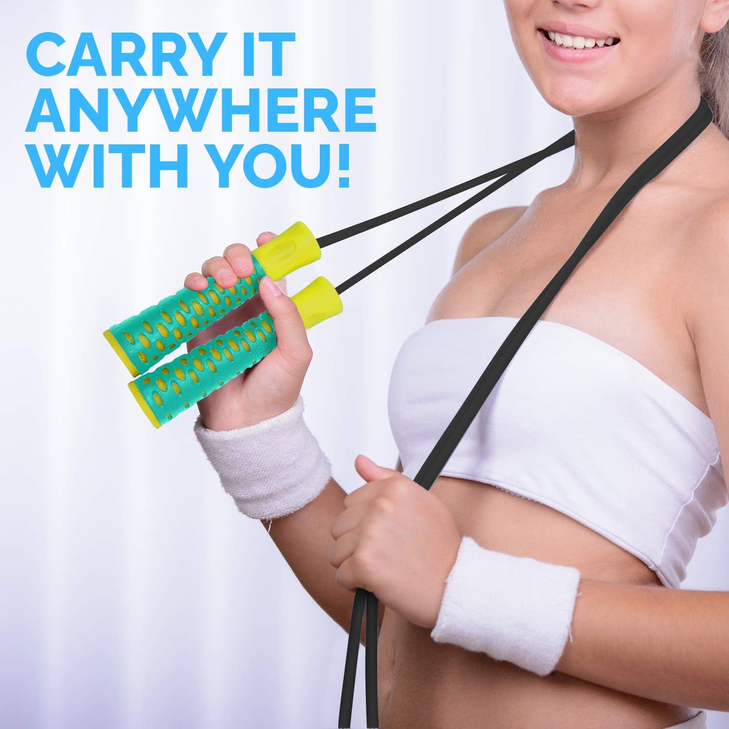 Jump Rope for Kids - Kids Jump Rope by MemoGifts – Jump Rope Outdoor Play Equipment for Kids - Jump Rope Kids Workout with Skin Friendly Anti-Slip Handles – Jumping Rope for Kids Exercise Equipment for Calories and Fat Burning – Skipping Rope for Exercise Gym Fitness - Kids Skipping Ropes : Toys & Games