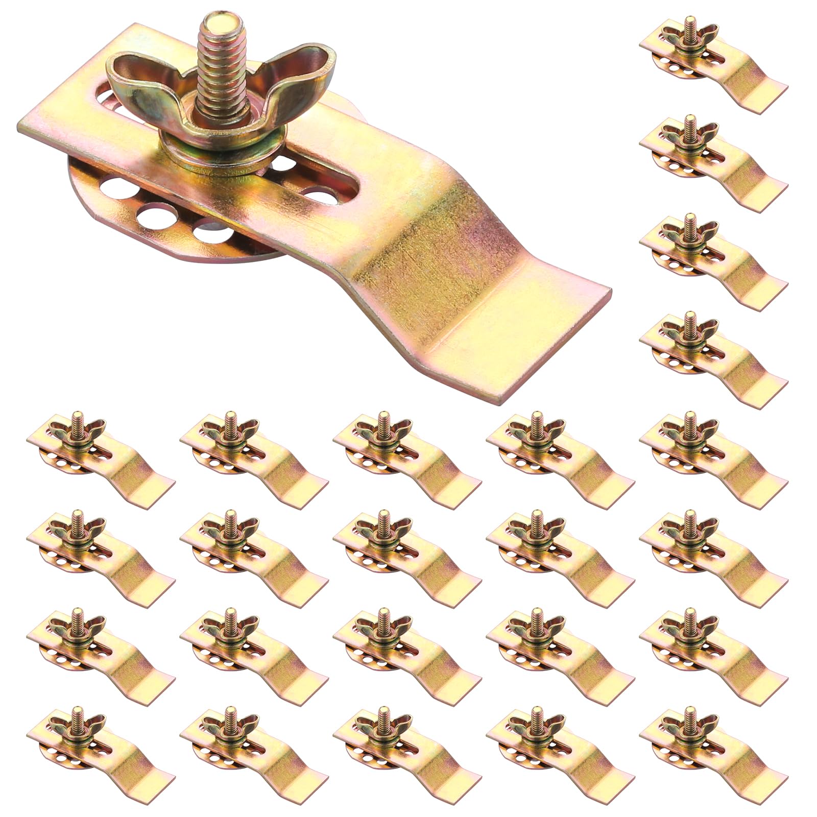 Clips d'évier encastrables : lot de 25 supports de montage pour comptoir de cuisine