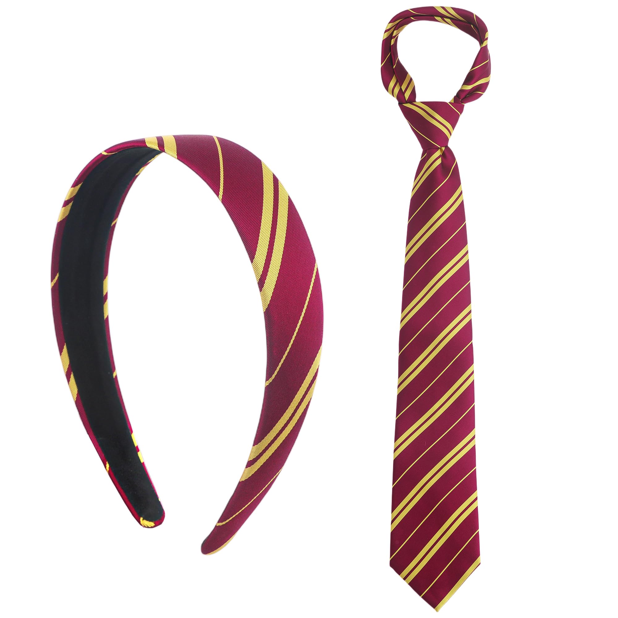 Landisun Halloween Cosplay Red 58in Tie & Headband Accessories for Womens — image 1
