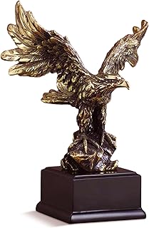 Gold Eagle Statue - American Eagle Sculpture
