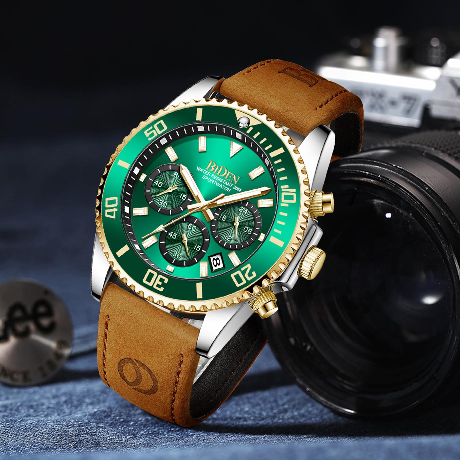 HANPOSH Orologio Uomo Orologi Militari Da Uomo Orologi Da