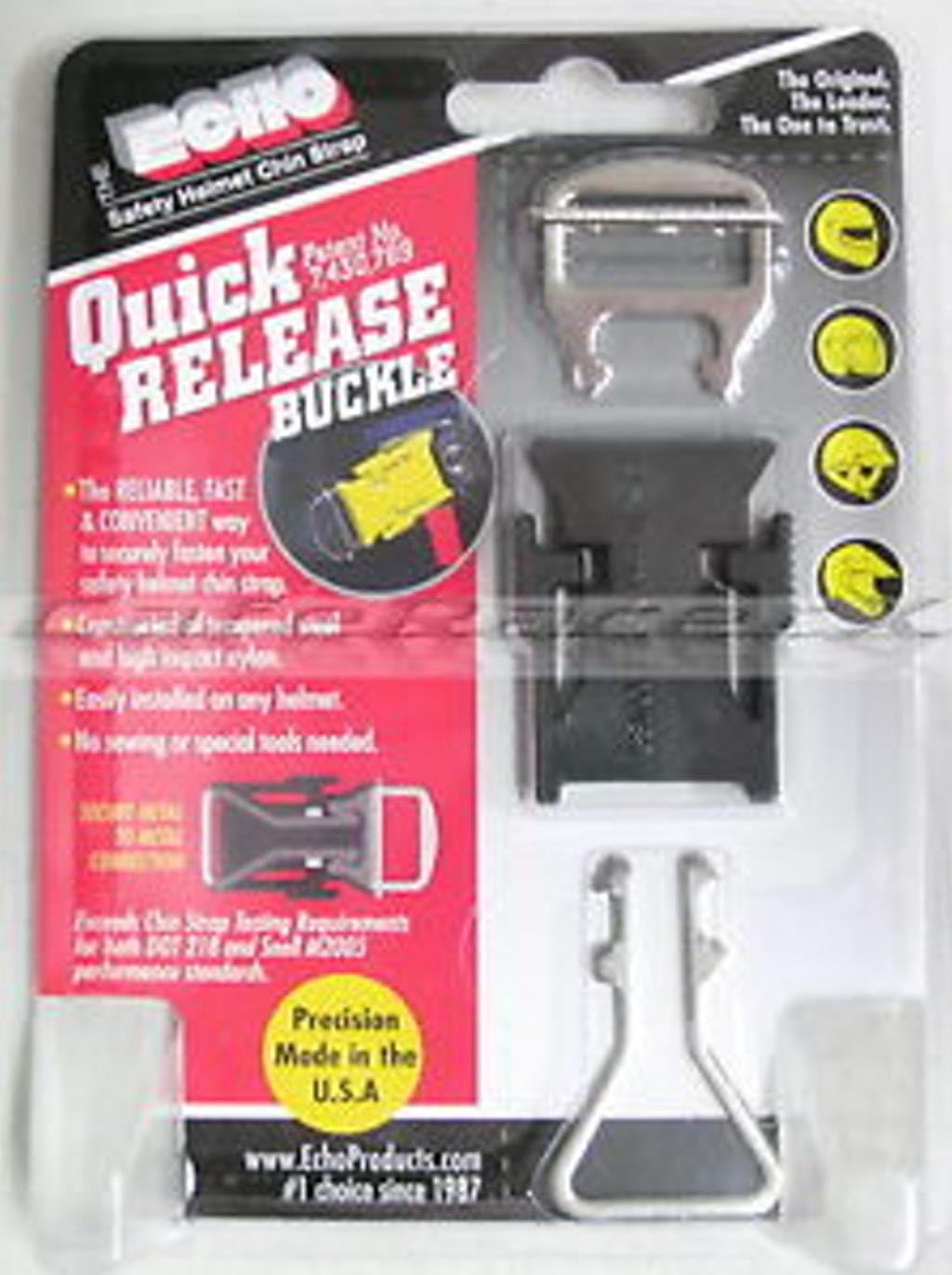 ECHO Quick Release Buckle for Helmet Straps Everything Else