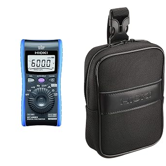 HIOKI Digital Multimeter DT4223 Slim Model Tester DMM Made in Japan Carrying Case C0200 Set