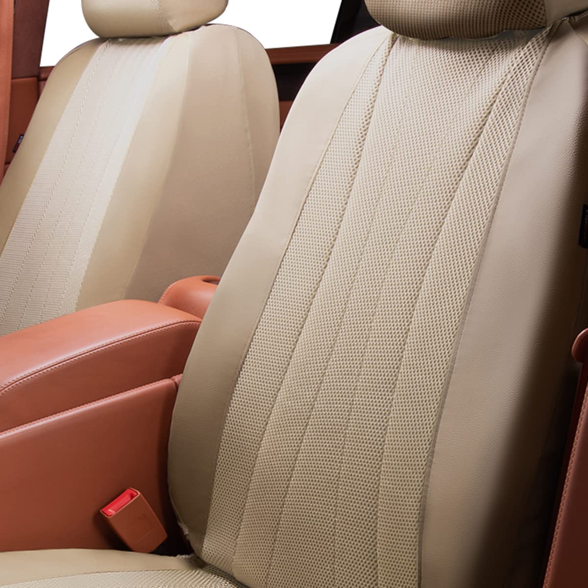 Flying Banner Car Seat Covers - Air Mesh Breathable Full Set For Low Back Seats