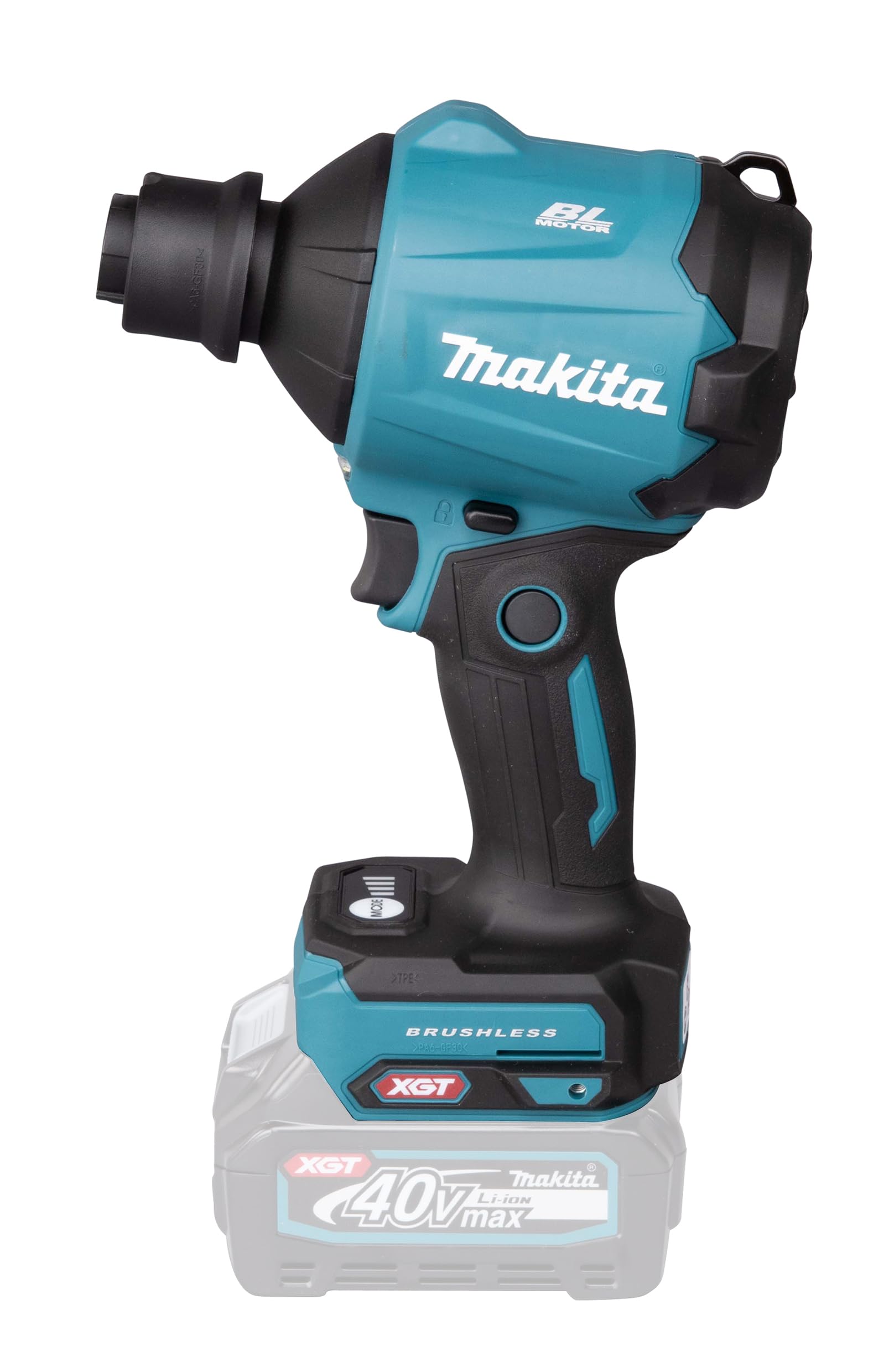Makita Soffiatore antipolvere senza spazzole AS001GZ 40V max Li-ion XGT, batterie e caricabatterie non inclusi