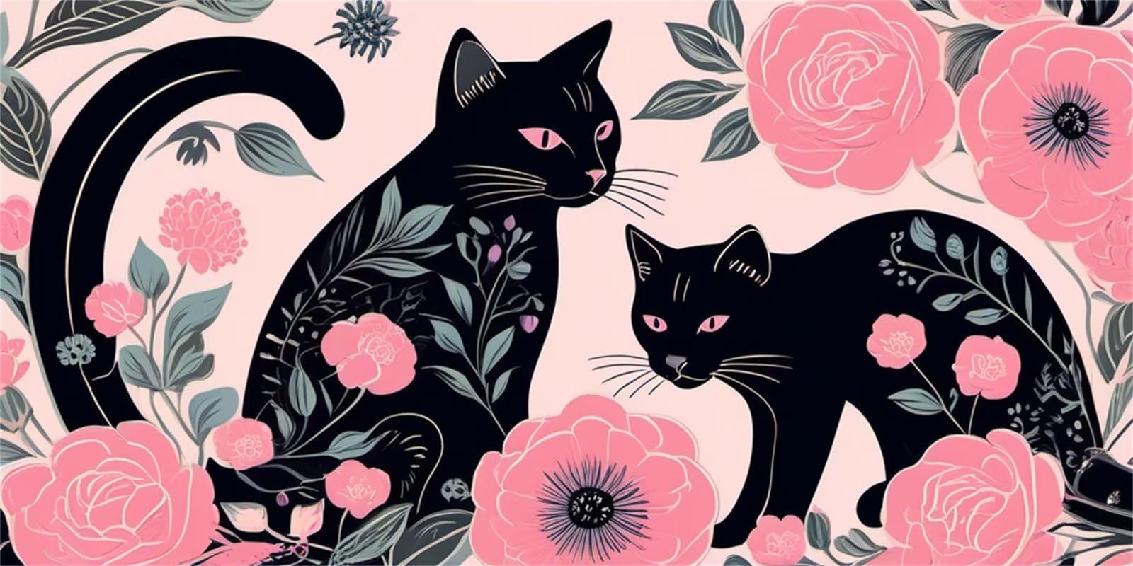 Kit complet diamant painting chat noir idéal pour s'offrir un moment créatif